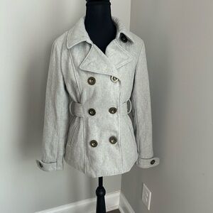 Gray Pea Coat
